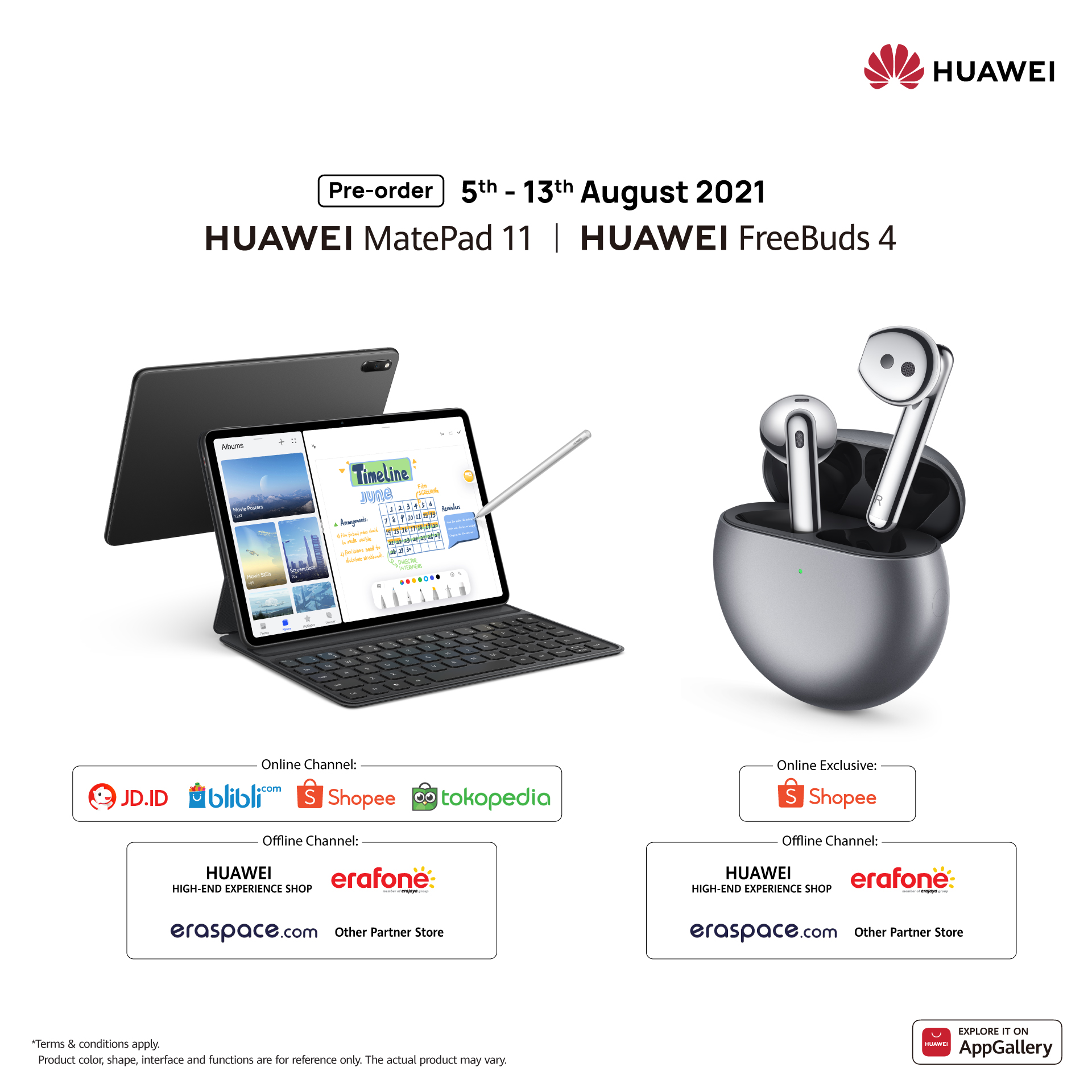 HUAWEI FreeBuds 4 Hadir untuk Mengubah Pengalaman Audio Anda
