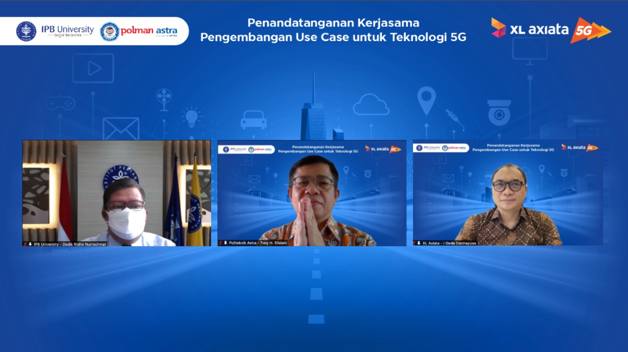 XL Axiata Jalin Kemitraan dengan IPB dan Polman Astra