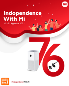 Rayakan Kemerdekaan Indonesia Bersama Xiaomi, Beli Produk AIoT Dapat Hadiah