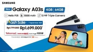 Samsung Galaxy A03s untuk Aktivitas Seharian di Harga Sejutaan!