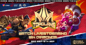 Turnamen Mobile Legends: Top Clans Esports Tayang di Aplikasi Likee