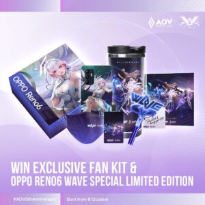 Smartphone Gaming Edisi Spesial Untuk Fans OPPO dan AOV di Indonesia