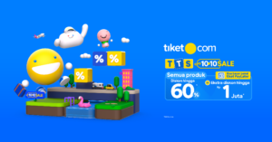 tiket.com Gelar TTS (Ten Ten Sale) dengan Diskon Spesial Destinasi Liburan Dalam & Luar Negeri