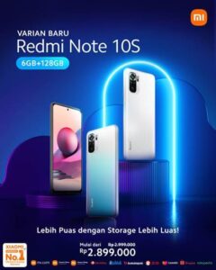 Kereeen, Redmi Note 10 5G & Redmi Note 10S Hadirkan Varian Terbaru
