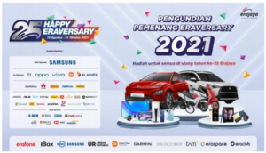 Erajaya Umumkan Pemenang Undian Eraversary 2021
