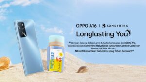 OPPO A16 Gandeng Somethinc, Bikin Pengguna Makin PD