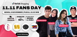 Ini Produk & Konten Kreator Populer di TikTok Shopping 11.11