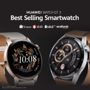 Terlaris! HUAWEI WATCH GT 3, dengan HarmonyOS Pertama di Indonesia