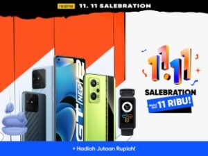 Bersiaplah untuk Event realme 11.11 SALEbration, Mulai Rp 11.000 dan Diskon Hingga 50%