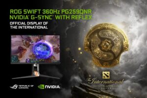 ASUS ROG Swift 360 Hz Terpilih Sebagai Monitor Resmi DOTA 2