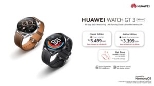 HUAWEI WATCH GT 3, Akhirnya Hadir di Indonesia
