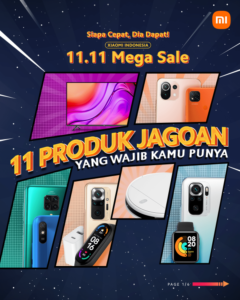 Xiaomi Tawarkan Panduan untuk Rayakan Harbolnas 11.11