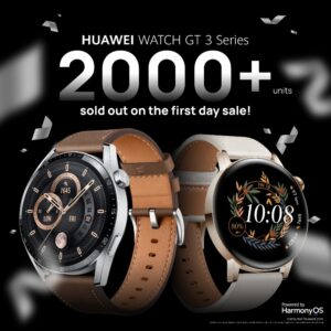 Penjualan Perdana HUAWEI WATCH GT 3 Tembus 2.000 Unit