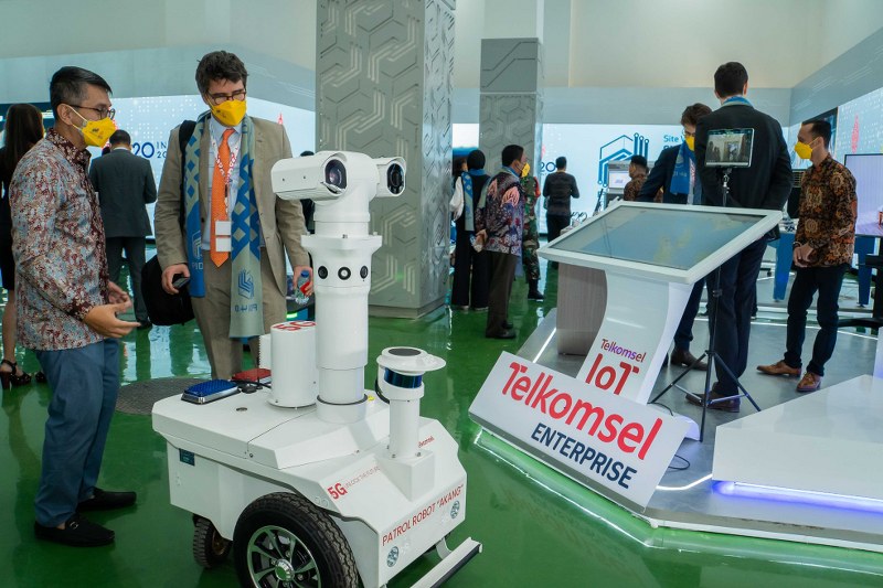 Telkomsel Hadirkan 5G Experience Center di Peluncuran Pusat Industri Digital Indonesia 4.0