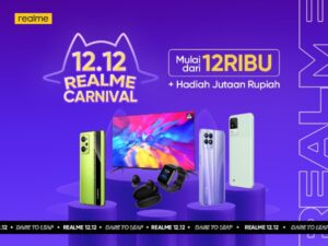 Siap-siap! 12.12 realme Carnival Harga Mulai dari Rp 12 Ribu