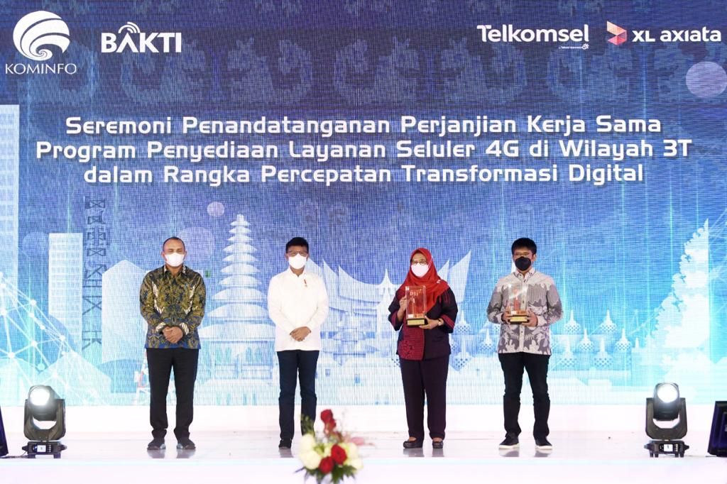 XL Axiata dan BAKTI Sediakan Layanan 4G di 132 Titik 3T di Sumatera