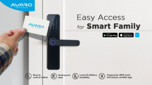 AVARO Rilis WiFi Smart Door Lock dengan AI Technology