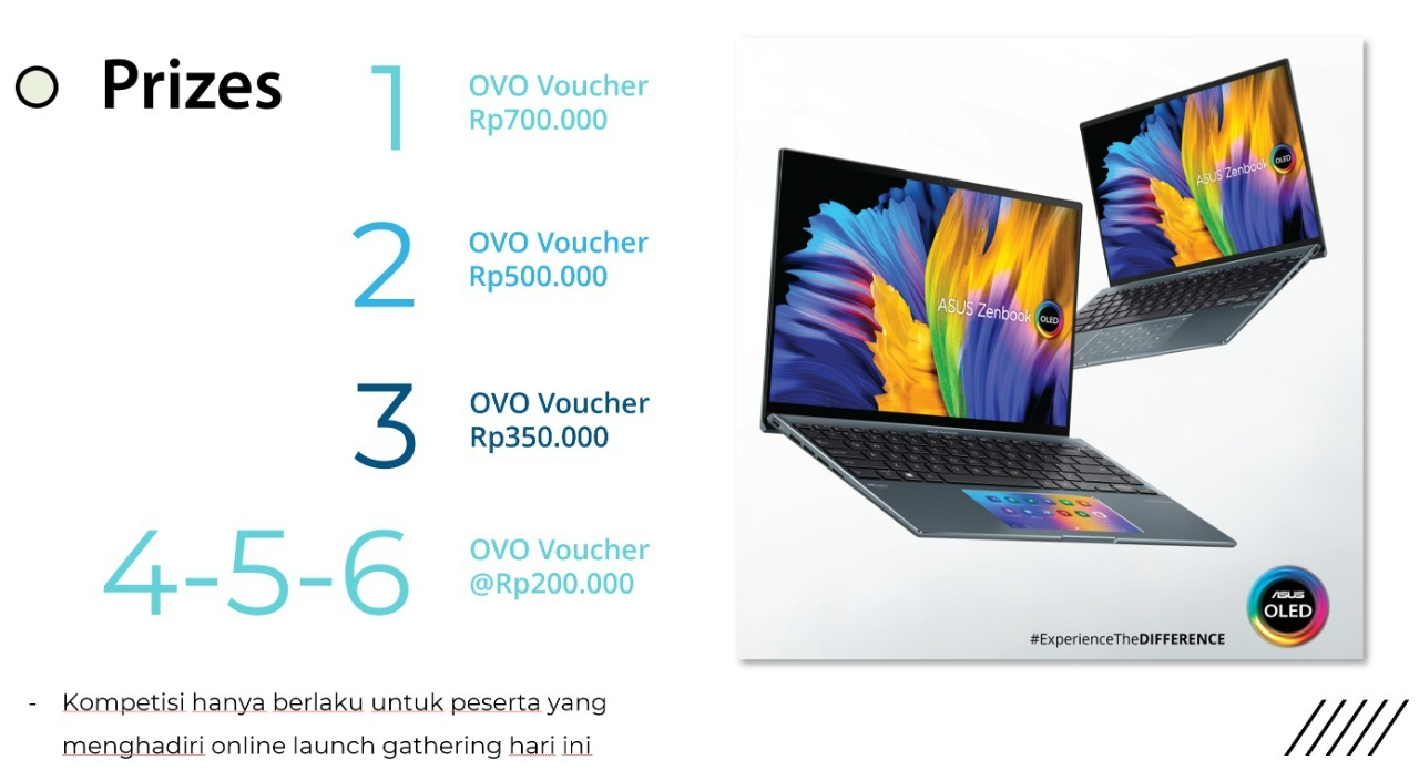 ASUS Zenbook 14X OLED (UX5400) Laptop Ultraportable Untuk Kinerja Yang Lebih Produktif