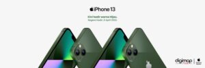 Baru, Variant Warna Hijau di iPhone Series 13