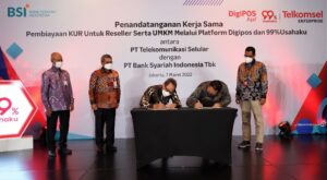 Telkomsel dan bank syariah indonesia Hadirkan KUR Syariah