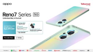 Resmi!! Reno7 Series 5G dan OPPO Watch Free Meluncur di Indonesia