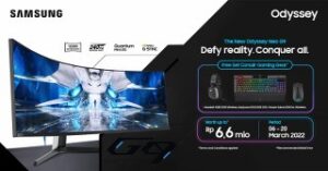 Sambut Pengalaman Gaming Masa Depan dengan Samsung Odyssey Neo G9