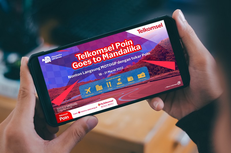 Gelar Program Telkomsel Poin Goes to Mandalika, Telkomsel Ajak Pelanggan Setia Nonton Gratis MotoGP