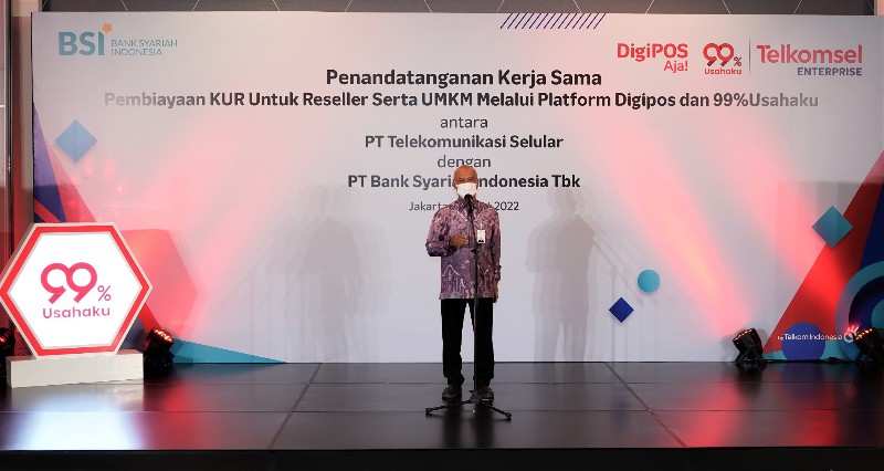 Kerja Sama Telkomsel dan BSI