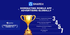 SHAREit Raih Posisi 5 Besar Media Source Pada AppsFlyer