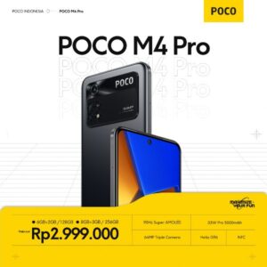 POCO Tawarkan Berbagai Keuntungan Menarik di Penjualan Perdana POCO M4 Pro Mulai 4 April 2022