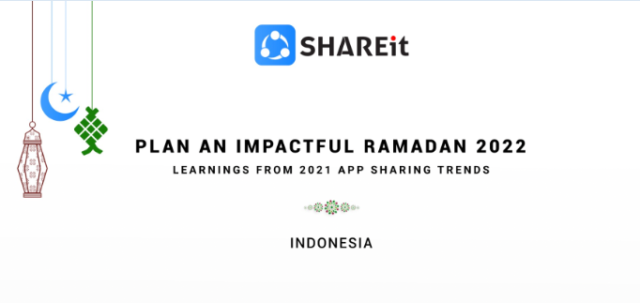 SHAREit Bagikan Tren Aplikasi Populer di Indonesia Selama Ramadhan