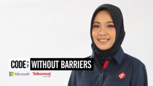 Dorong Kontribusi Perempuan, Telkomsel Bergabung di Program Code; without Barries bersama Microsoft