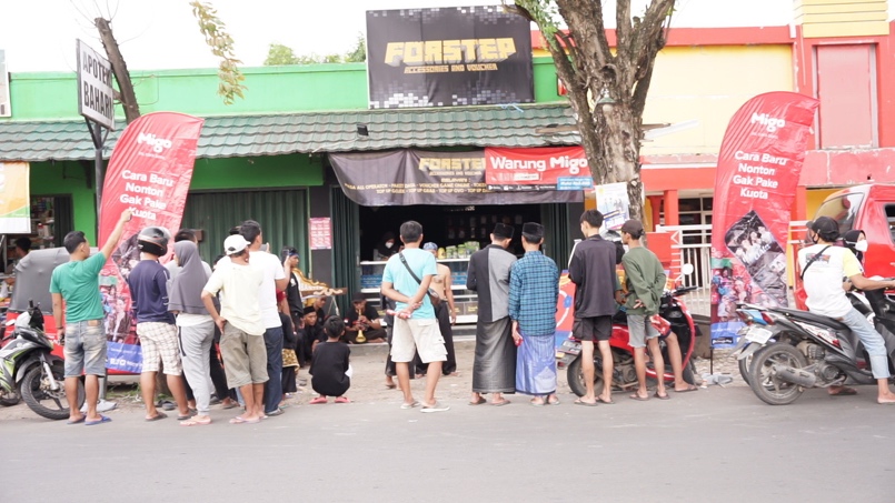 Migo Hadir di Serang, Nonoton Film Tanpa Kuota, Iklan dan Bebas Lemot