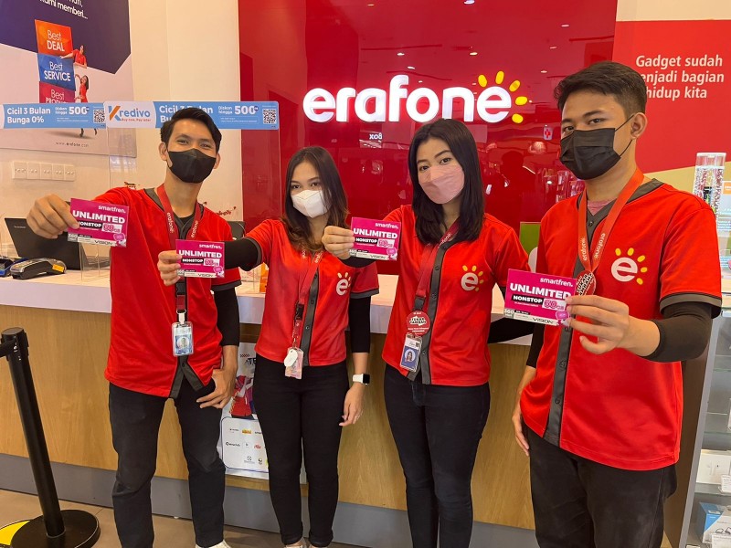 Beli HP Apapun di Erafone, Dapatkan Promo Harga Kartu Perdana