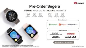 Segera Hadir HUAWEI WATCH FIT 2 dan GT 3 PRO