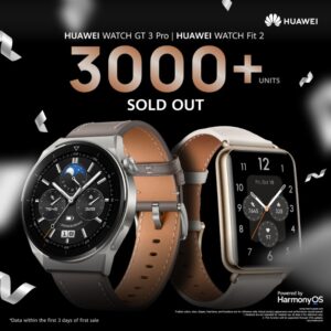 Tiga Hari Pertama Penjualan, HUAWEI WATCH FIT 2 dan GT 3 PRO Terjual Lebih dari 3000 UnitÂ 
