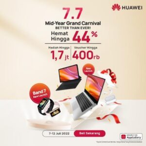 Sukses Terjual 10.000 Unit HUAWEI Band 7 Dalam Dua Hari