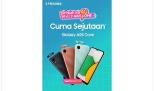 Tetap Sejutaan, Galaxy A03 Core Makin Stylish dan Premium