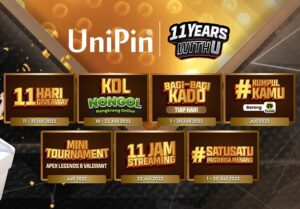 #11YearsWithU, Berbagi Kebahagiaan di Ulang Tahun Kesebelas UniPin