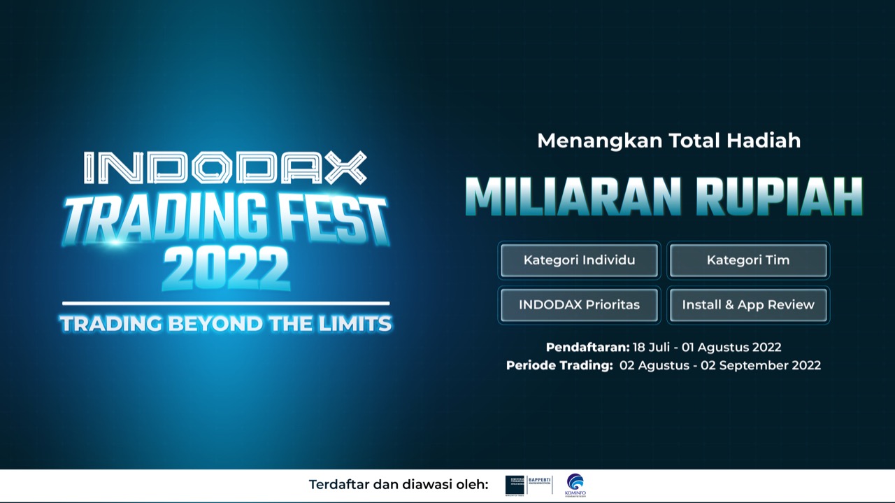 Indodax Trading Competition Kembali Digelar, Bertabur Hadiah Miliaran Rupiah