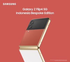 Samsung Galaxy Z Flip4 5G Indonesia Bespoke Edition Rayakan HUT ke-77 RI