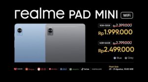 Tablet Mini Paling Powerful di 2022 realme Pad Hadir di Indonesia