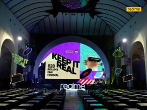 Totalitas untuk Komunitas, realme 828 Fan Festival “Keep it Real”