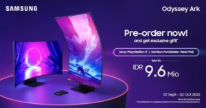 Berani Coba Pengalaman Gaming yang Beda? Pre-Order Samsung Odyssey Ark, Sekarang!