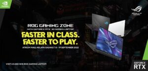 Kunjungi ROG Gaming Zone dan Experience Langsung Laptop NVIDIAÂ® GeForce RTXâ„¢ 30 Series