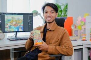 Cerita di Balik Desain Unik Boks Redmi A1 Karya Xiaomi Fans Sigit Setyo Nugroho