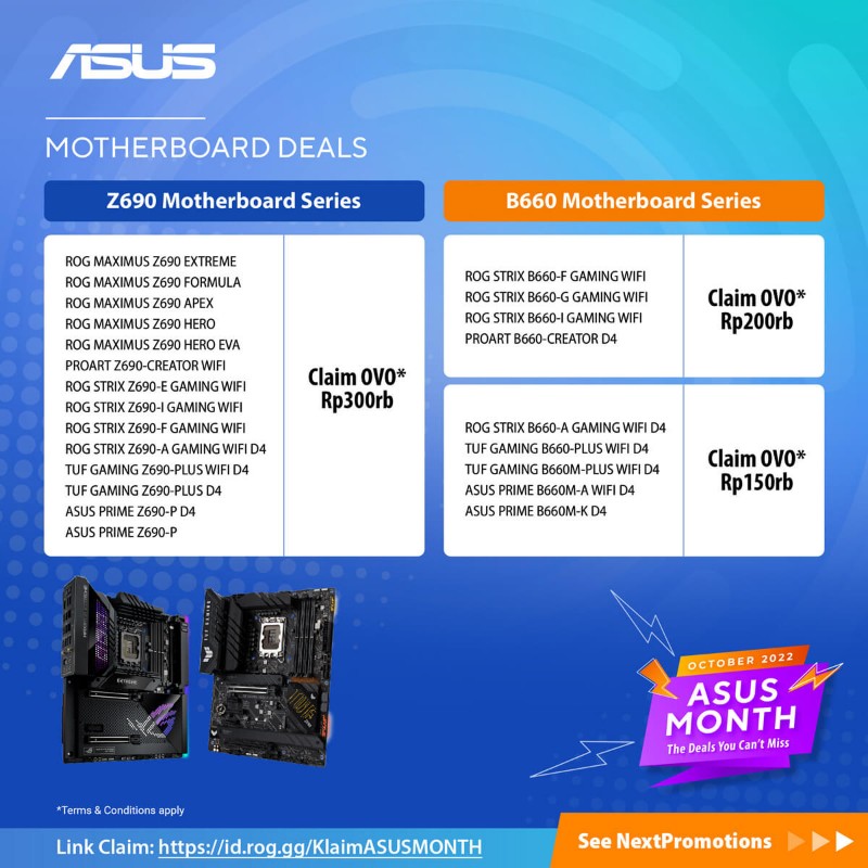 Cara ASUS Indonesia Rayakan Bulan Oktober, Ada Bagi-bagi Hadiah