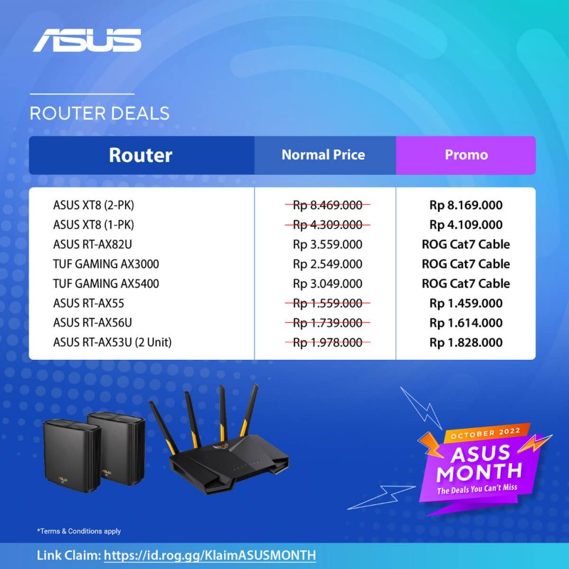 Cara ASUS Indonesia Rayakan Bulan Oktober, Ada Bagi-bagi Hadiah