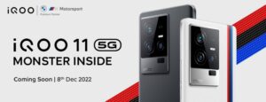 iQOO 11 Smartphone Pertama dengan Snapdragon 8 Gen 2