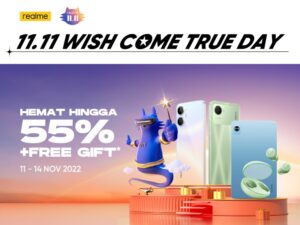 Festival Belanja Terbesar realme di “11.11 Wish Come True Day”